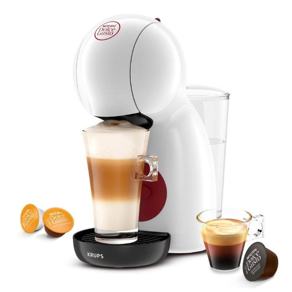 Krups KP1A3110 Nescafé Dolce Gusto Piccolo XS aparat za kavu na kapsule, bijela/bordo